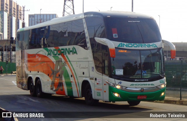 Empresa de Transportes Andorinha 6266 na cidade de São Paulo, São Paulo, Brasil, por Roberto Teixeira. ID da foto: 6065219.