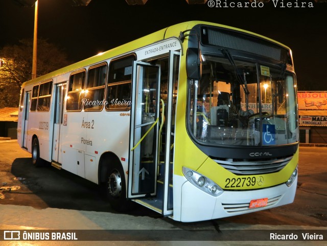 Viação Pioneira 222739 na cidade de Gama, Distrito Federal, Brasil, por Ricardo Vieira. ID da foto: 6067057.