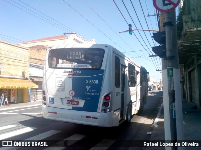 Transcooper > Norte Buss 2 6338 na cidade de São Paulo, São Paulo, Brasil, por Rafael Lopes de Oliveira. Número da foto: #6066297.