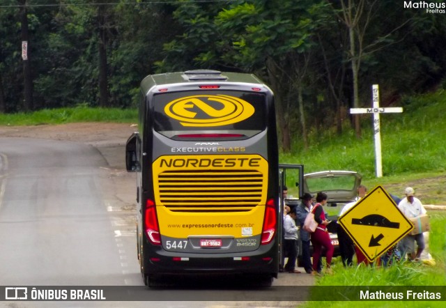 Expresso Nordeste 5447 na cidade de Nova Tebas, Paraná, Brasil, por Matheus Freitas. ID da foto: 6066812.