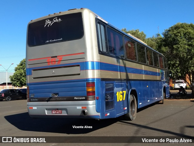 Transporte e Turismo Bonini 167 na cidade de Itumbiara, Goiás, Brasil, por Vicente de Paulo Alves. Número da foto: #6066302.