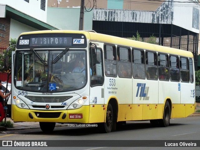 TIL Transportes Coletivos 553 na cidade de Londrina, Paraná, Brasil, por Lucas Oliveira . Número da foto: #6066816.