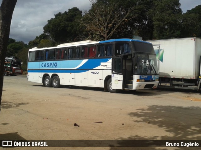 Caspio Turismo 9822 na cidade de Governador Valadares, Minas Gerais, Brasil, por Bruno Eugênio. ID da foto: 6066051.