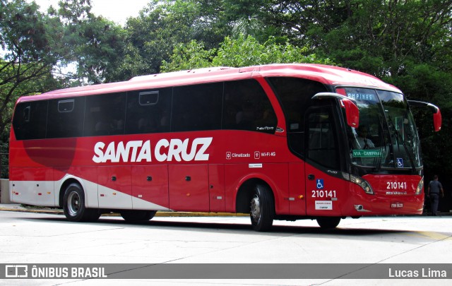 Viação Santa Cruz 210141 na cidade de São Paulo, São Paulo, Brasil, por Lucas Lima. Número da foto: #6066694.