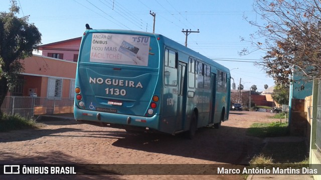 Viação Nogueira 1130 na cidade de Alegrete, Rio Grande do Sul, Brasil, por Marco Antônio Martins Dias. ID da foto: 6067055.