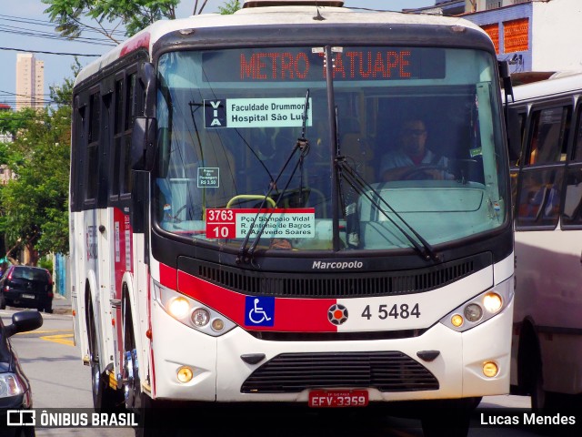 Allibus Transportes 4 5484 na cidade de São Paulo, São Paulo, Brasil, por Lucas Mendes. ID da foto: 6065828.