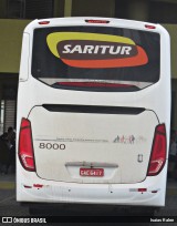 Saritur - Santa Rita Transporte Urbano e Rodoviário 8000 na cidade de Santos Dumont, Minas Gerais, Brasil, por Isaias Ralen. Número da foto: #6066067.