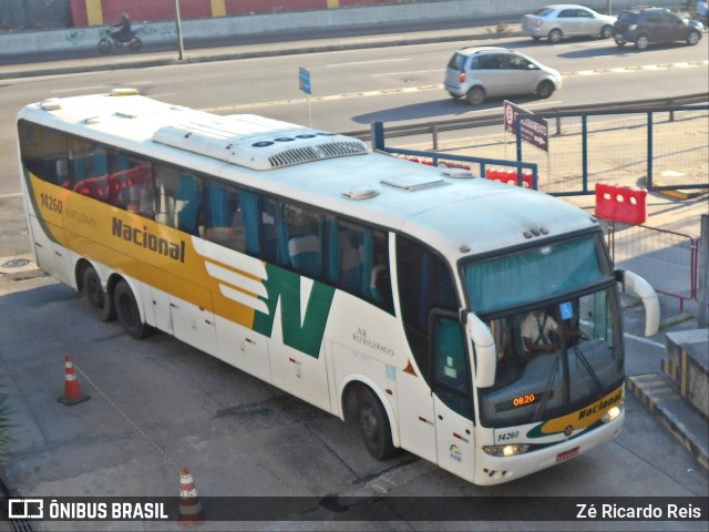 Viação Nacional 14260 na cidade de Rio de Janeiro, Rio de Janeiro, Brasil, por Zé Ricardo Reis. ID da foto: 6067943.