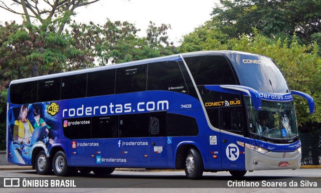 RodeRotas - Rotas de Viação do Triângulo 7403 na cidade de São Paulo, São Paulo, Brasil, por Cristiano Soares da Silva. Número da foto: #6068165.