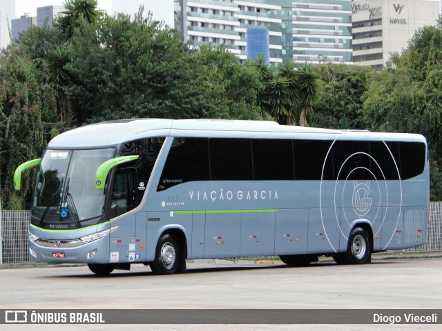 Viação Garcia 8355 na cidade de Curitiba, Paraná, Brasil, por Diogo Viec. Número da foto: #6068586.