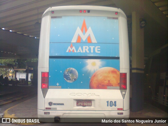 Marte Transportes 104 na cidade de Salvador, Bahia, Brasil, por Mario dos Santos Nogueira Junior. Número da foto: #6069151.