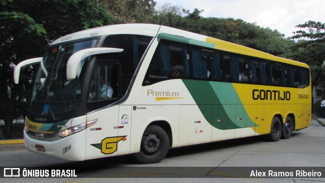 Empresa Gontijo de Transportes 18600 na cidade de São Paulo, São Paulo, Brasil, por Alex Ramos Ribeiro. Número da foto: #6070226.