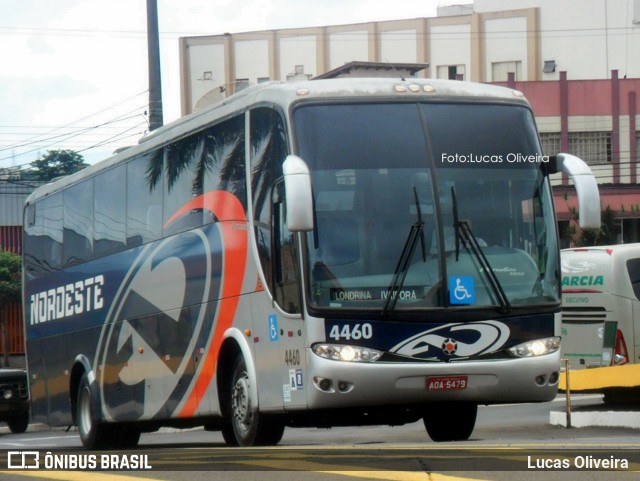 Expresso Nordeste 4460 na cidade de Londrina, Paraná, Brasil, por Lucas Oliveira . ID da foto: 6069962.