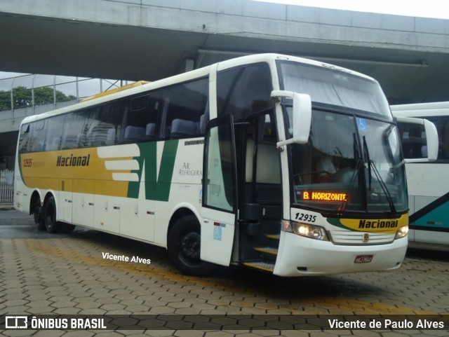 Viação Nacional 12935 na cidade de Belo Horizonte, Minas Gerais, Brasil, por Vicente de Paulo Alves. ID da foto: 6069749.