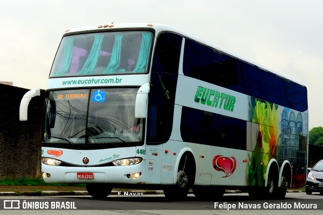 Eucatur - Empresa União Cascavel de Transportes e Turismo 4402 na cidade de São Paulo, São Paulo, Brasil, por Felipe Navas Geraldo Moura . Número da foto: #6070459.