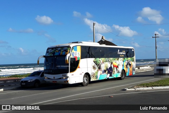 Expresso Arapiraca Viação e Turismo 2600 na cidade de Maceió, Alagoas, Brasil, por Luiz Fernando. Número da foto: #6070005.