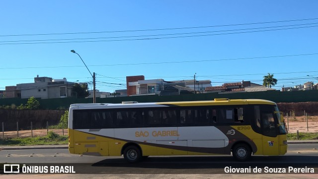 Viação São Gabriel 2700 na cidade de São Mateus, Espírito Santo, Brasil, por Giovani de Souza Pereira. Número da foto: #6070555.