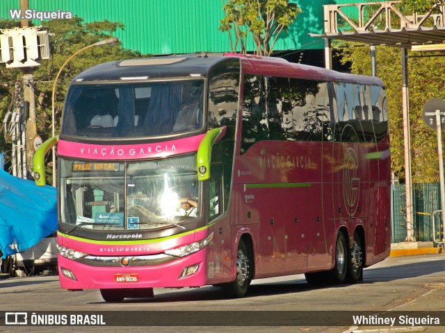 Viação Garcia 16176 na cidade de São Paulo, São Paulo, Brasil, por Whitiney Siqueira. Número da foto: #6068974.