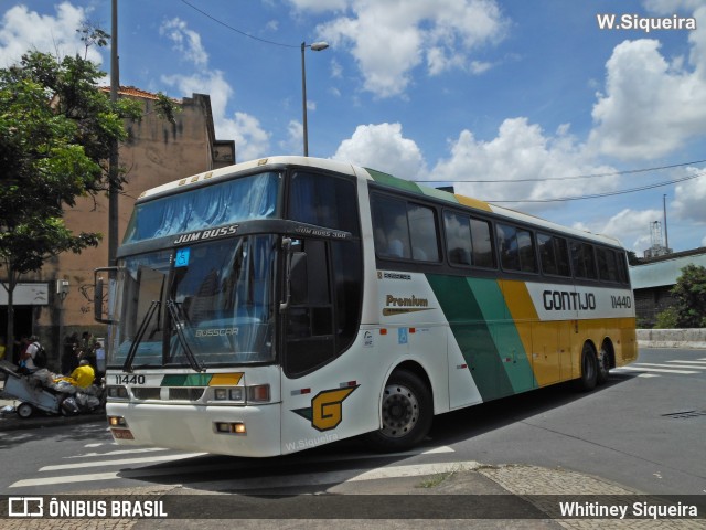 Empresa Gontijo de Transportes 11440 na cidade de Belo Horizonte, Minas Gerais, Brasil, por Whitiney Siqueira. ID da foto: 6068964.