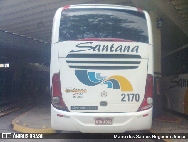 Empresas de Transportes Santana e São Paulo 2170 na cidade de Salvador, Bahia, Brasil, por Mario dos Santos Nogueira Junior. ID da foto: 6072321.