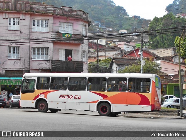 Petro Ita Transportes Coletivos de Passageiros 2099 na cidade de Petrópolis, Rio de Janeiro, Brasil, por Zé Ricardo Reis. ID da foto: 6071635.