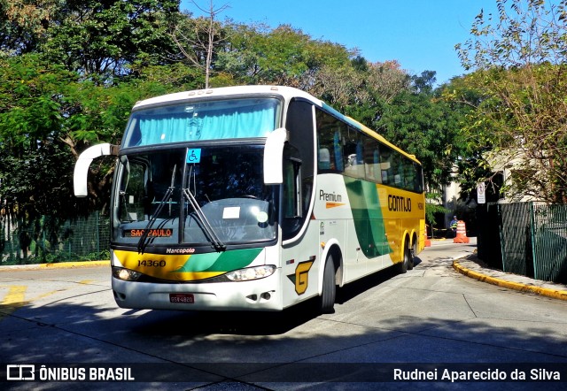 Empresa Gontijo de Transportes 14360 na cidade de São Paulo, São Paulo, Brasil, por Rudnei Aparecido da Silva. Número da foto: #6070867.