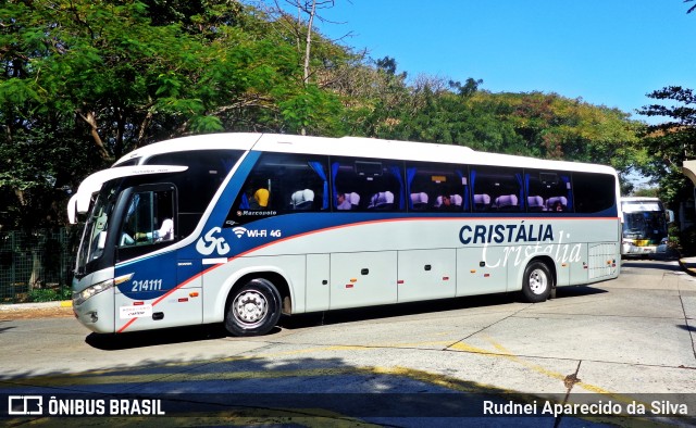 Expresso Cristália 214111 na cidade de São Paulo, São Paulo, Brasil, por Rudnei Aparecido da Silva. Número da foto: #6070862.