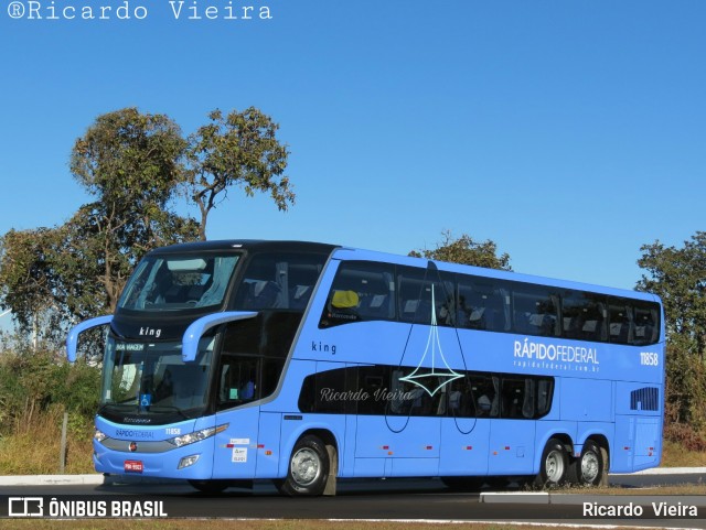 Rápido Federal 11858 na cidade de Brasília, Distrito Federal, Brasil, por Ricardo Vieira. Número da foto: #6070863.