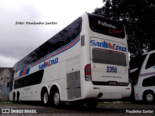 VUSC - Viação União Santa Cruz 2350 na cidade de Joinville, Santa Catarina, Brasil, por Paulinho Sartor. Número da foto: #6070949.