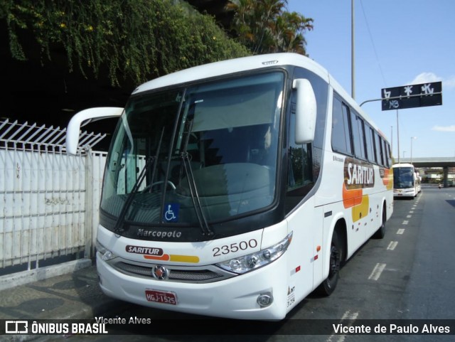 Saritur - Santa Rita Transporte Urbano e Rodoviário 23500 na cidade de Belo Horizonte, Minas Gerais, Brasil, por Vicente de Paulo Alves. Número da foto: #6070955.
