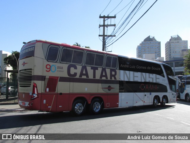 Auto Viação Catarinense 3722 na cidade de São Paulo, São Paulo, Brasil, por André Luiz Gomes de Souza. ID da foto: 6071483.