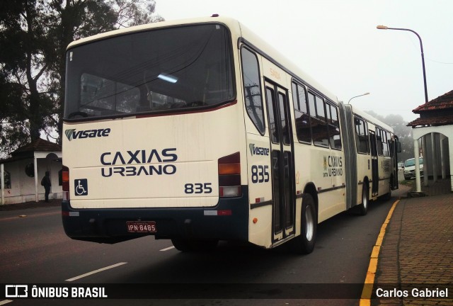 Visate - Viação Santa Tereza 835 na cidade de Caxias do Sul, Rio Grande do Sul, Brasil, por Carlos Gabriel. Número da foto: #6070838.