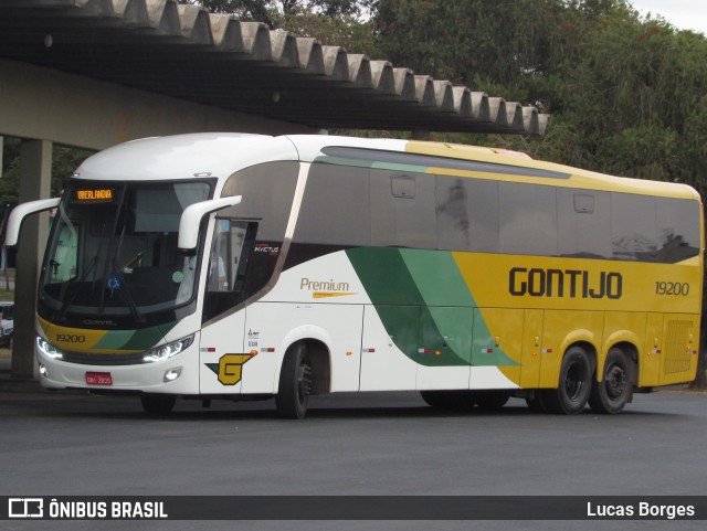 Empresa Gontijo de Transportes 19200 na cidade de Araxá, Minas Gerais, Brasil, por Lucas Borges . Número da foto: #6073483.