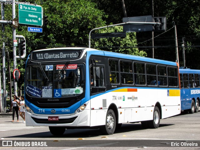Transportadora Globo 774 na cidade de Recife, Pernambuco, Brasil, por Eric Oliveira. Número da foto: #6072430.