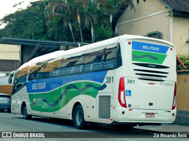 Bel-Tour Transportes e Turismo 381 na cidade de Petrópolis, Rio de Janeiro, Brasil, por Zé Ricardo Reis. Número da foto: #6072973.