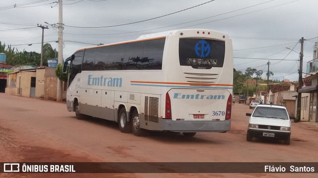 Emtram 3670 na cidade de Barra da Estiva, Bahia, Brasil, por Flávio  Santos. Número da foto: #6072628.