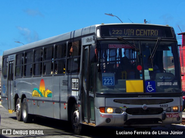 Viação Cidade de Maceió 5602 na cidade de Maceió, Alagoas, Brasil, por Luciano Ferreira de Lima Júnior. Número da foto: #6074769.