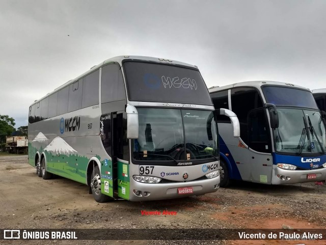 MCCM Transportes 957 na cidade de Aparecida, São Paulo, Brasil, por Vicente de Paulo Alves. ID da foto: 6075358.