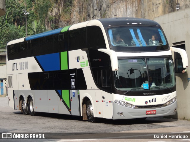 UTIL - União Transporte Interestadual de Luxo 11510 na cidade de Brasil, por Daniel Henrique. Número da foto: #6075428.