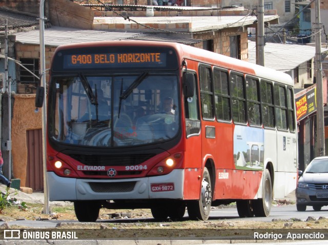 Saritur - Santa Rita Transporte Urbano e Rodoviário 90094 na cidade de Belo Horizonte, Minas Gerais, Brasil, por Rodrigo  Aparecido. Número da foto: #6074930.