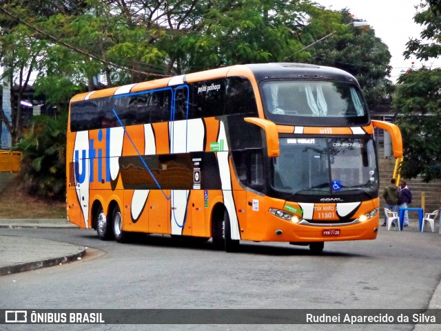 UTIL - União Transporte Interestadual de Luxo 11501 na cidade de Mogi das Cruzes, São Paulo, Brasil, por Rudnei Aparecido da Silva. ID da foto: 6075079.