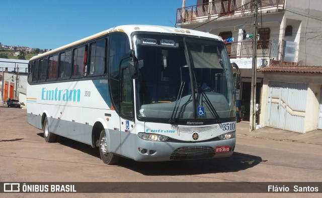 Emtram 3510 na cidade de Barra da Estiva, Bahia, Brasil, por Flávio  Santos. Número da foto: #6075499.