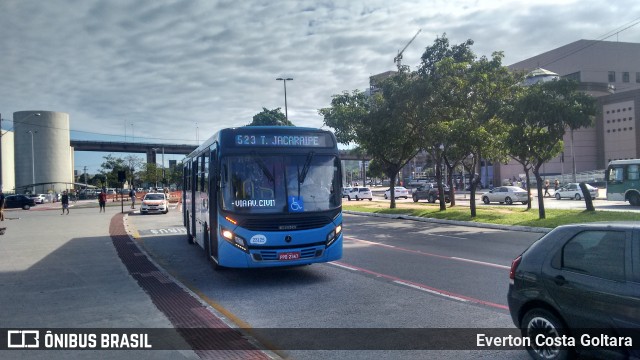 Viação Grande Vitória 23125 na cidade de Vitória, Espírito Santo, Brasil, por Everton Costa Goltara. ID da foto: 6074447.