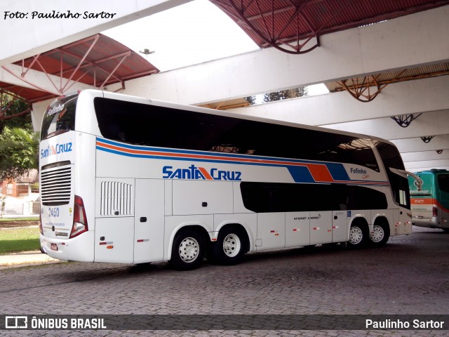 VUSC - Viação União Santa Cruz 2450 na cidade de Joinville, Santa Catarina, Brasil, por Paulinho Sartor. Número da foto: #6075139.