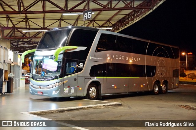 Viação Garcia 8612 na cidade de Londrina, Paraná, Brasil, por Flavio Rodrigues Silva. Número da foto: #6075422.