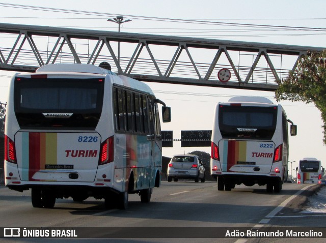 Turim Transportes e Serviços 8226 na cidade de Belo Horizonte, Minas Gerais, Brasil, por Adão Raimundo Marcelino. ID da foto: 6076968.