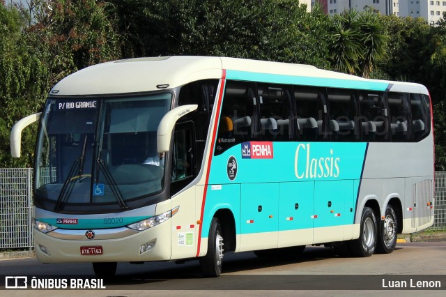 Empresa de Ônibus Nossa Senhora da Penha 50020 na cidade de Curitiba, Paraná, Brasil, por Luan Lenon. ID da foto: 6076715.