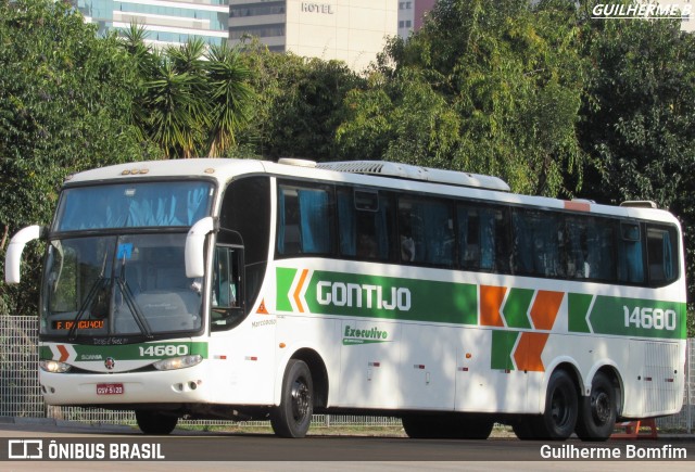 Empresa Gontijo de Transportes 14680 na cidade de Curitiba, Paraná, Brasil, por Guilherme Bomfim. ID da foto: 6076702.