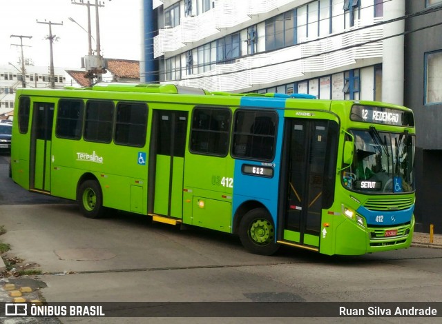 Taguatur - Taguatinga Transporte e Turismo 03412 na cidade de Teresina, Piauí, Brasil, por Ruan Silva Andrade. ID da foto: 6075581.