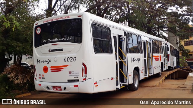 Viação Mirage 6020 na cidade de Itapira, São Paulo, Brasil, por Osni Aparecido Martins. Número da foto: #6076991.
